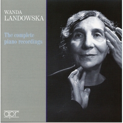 Wanda Landowska Comp Pno Recordings CD