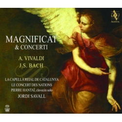 Vivaldi / BachJ.S. / Hantai / Savall / La Capella Magnificat Con Rv578 Con Hpd Bwv243 2 SACD CD