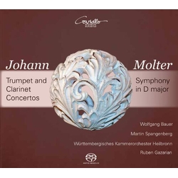 Molter Gazarian Bauer Spangenberg Konzerte Fur Trompete & Klarin SACD CD