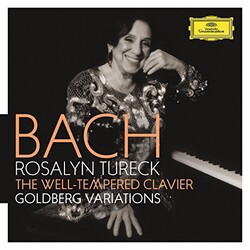 Rosalyn Bach / Tureck Well-Tempered Clavier Goldberg Variations 6 CD