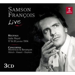 Chopin / Mozart / Schumann Samson Francois Live 3 CD