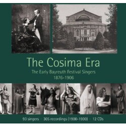 Cosima Wagner Cosima Era Early Bayreuth Festival Singers 1876-19 12 CD
