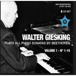 Beethoven / Gieseking Pno Sons 1 box set 4 CD