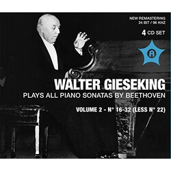 Beethoven / Gieseking Pno Sons 2 box set 4 CD