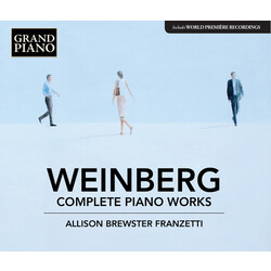 Weinberg / Franzetti Complete Pno Works 4 CD