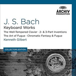 Johann Sebastian Bach / Kenneth Gilbert Keyboard Works Vinyl LP