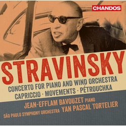 Stravinsky / Bavouzet / Tortelier Works For Pno & Orch SACD CD