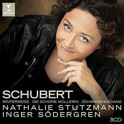 Schubert / Stutzmann Winterreise Die Schone Mullerin & Schwanengesang 3 CD