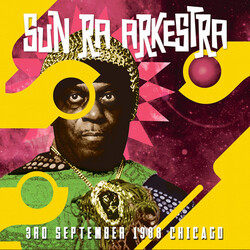 Sun Ra 3rd September 1988 Chicago Vinyl 2 LP