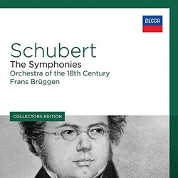 Franz Schubert / Frans Brüggen / Orchestra Of The 18th Century The Symphonies Vinyl LP