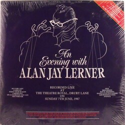 Alan Jay Lerner Evening With...(My Fair Lady Camleot Gigi) Vinyl 2 LP