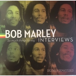 Bob Marley BOB MARLEY INTERVIEWS: SO MUCH THINGS TO SAY (IEX) Vinyl LP