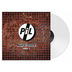 Public Image Ltd Alife 2009 Part 1-White Vinyl Vinyl 2 LP
