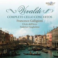 Vivaldi / Galligioni / L'Arte Dell'Arco / Guglie Complete Cello Concertos 4 CD
