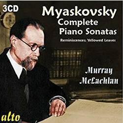 Murray Myaskovsky / Mclachlan Complete Piano Sonatas 3 CD