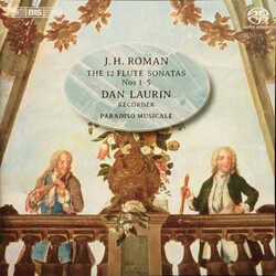 Roman / Laurin / Paradiso Musicale 12 Flute Sonatas Nos. 1 - 5 SACD CD