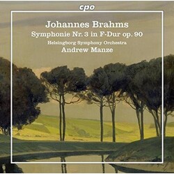 Brahms / Helsingborg Symphony Orchestra / Manze Symphony No. 3 Vinyl LP