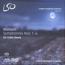Nielsen / London Symphony Orchestra / Davis Nielsen Symphonies Nos 1 - 6 + Blu-ray audio 4 CD