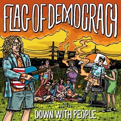 Flag Of Democracy Down With People ltd Vinyl LP