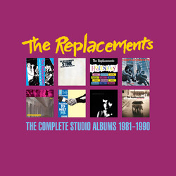 Replacements Complete Studio Albums 1981-1990 box set 8 CD