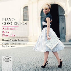 Richard Addinsell / Nino Rota / Astor Piazzolla / Donka Angatschewa / Vogtland Philharmonie / Stefan Fraas Piano Concertos SACD