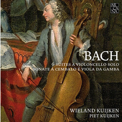 BachJ.S. / Kuijken W. / Kuijken P. 6 Cello Suites - Gamba Sonatas 3 CD