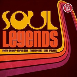 WonderStevie / GayeMarvin / Supremes Soul Legends 4 CD