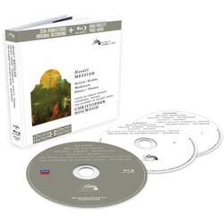 Handel / Hogwood / Academy Of Ancient Music Messiah + Blu-ray audio 3 CD