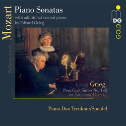 TrenknerEvelinde / SpeidelSontraud Mozart Piano Sonatas & Grieg Peer Gynt Suites Vinyl 2 LP