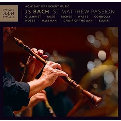 BachJ.S. / Aam / Choir Of The Aam / Egarr St. Matthew Passion 3 CD