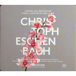 Beethoven / Boston Symphony Orchestra / Eschenbach Piano Concertos Nos. 3 & 5 SACD CD