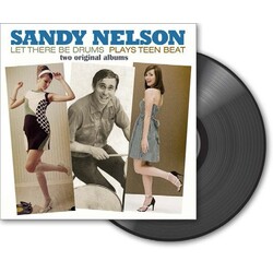 Sandy Nelson Let There Be Drums/Plays Teen Beat Vinyl LP