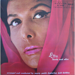 Lena Horne Lovely And Alive Vinyl LP