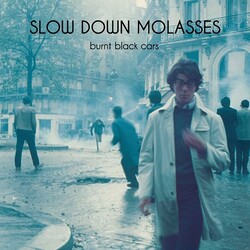 Slow Down Molasses BURNT BLACK CARS Vinyl LP