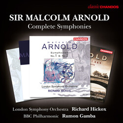 Malcolm Arnold / Richard Hickox / The London Symphony Orchestra / BBC Philharmonic / Rumon Gamba Sir Malcolm Arnold: Complete Symphonies CD