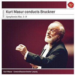 Anton Bruckner / Kurt Masur / Gewandhausorchester Leipzig Kurt Masur conducts Bruckner - Symphonies Nos. 1 - 9 CD Box Set
