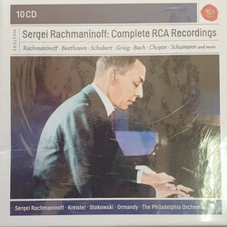 Sergei Vasilyevich Rachmaninoff Complete RCA Recordings CD Box Set