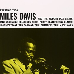 Miles Davis Miles Davis & The Modern Jazz Giants VINYL LP