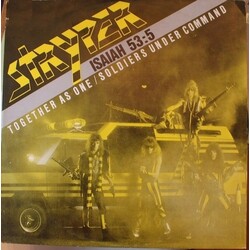 Stryper Together As One / Soldiers Under Command Vinyl 12"
