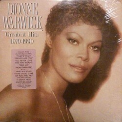 Dionne Warwick Greatest Hits (1979-1990) Vinyl LP