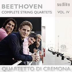 Beethoven Cremona Quartet Complete String Quartets 4 (Hybr) SACD CD