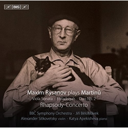 Martinu / Rysanov / Bbc Sym Orch / Belohlavek Maxim Rysanov Plays Martinu SACD CD