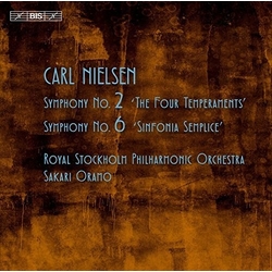 Nielsen / Royal Stockholm Philharmonic Orchestra Symphonies Nos. 2 & 6 SACD CD