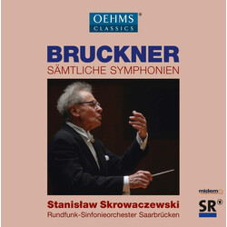 Anton Bruckner / Stanislaw Skrowaczewski / Rundfunk-Sinfonieorchester Saarbrücken Sämtliche Symphonien CD Box Set