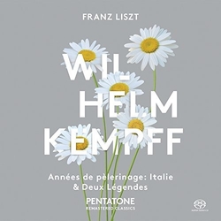 Wilhelm Liszt / Kempff Annees De Pelerinage - Italie & Deux Legendes SACD CD