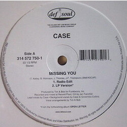 Case Missing You VINYL 12INCH