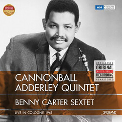Cannonball Adderley Live In Cologne 1961 VINYL LP