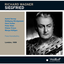Richard Wagner / Franz Konwitschny / Astrid Varnay / Wolfgang Windgassen / Hans Hotter / Peter Klein (2) / Otakar Kraus / Marga Höffgen Siegfried CD