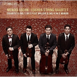 Felix Mendelssohn-Bartholdy / Escher String Quartet Quartets No.1 In E Flat Major & No.4 In E Minor SACD