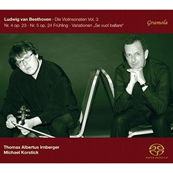 Beethoven / Irnberger / Korstick Violin Sonatas 3 SACD CD